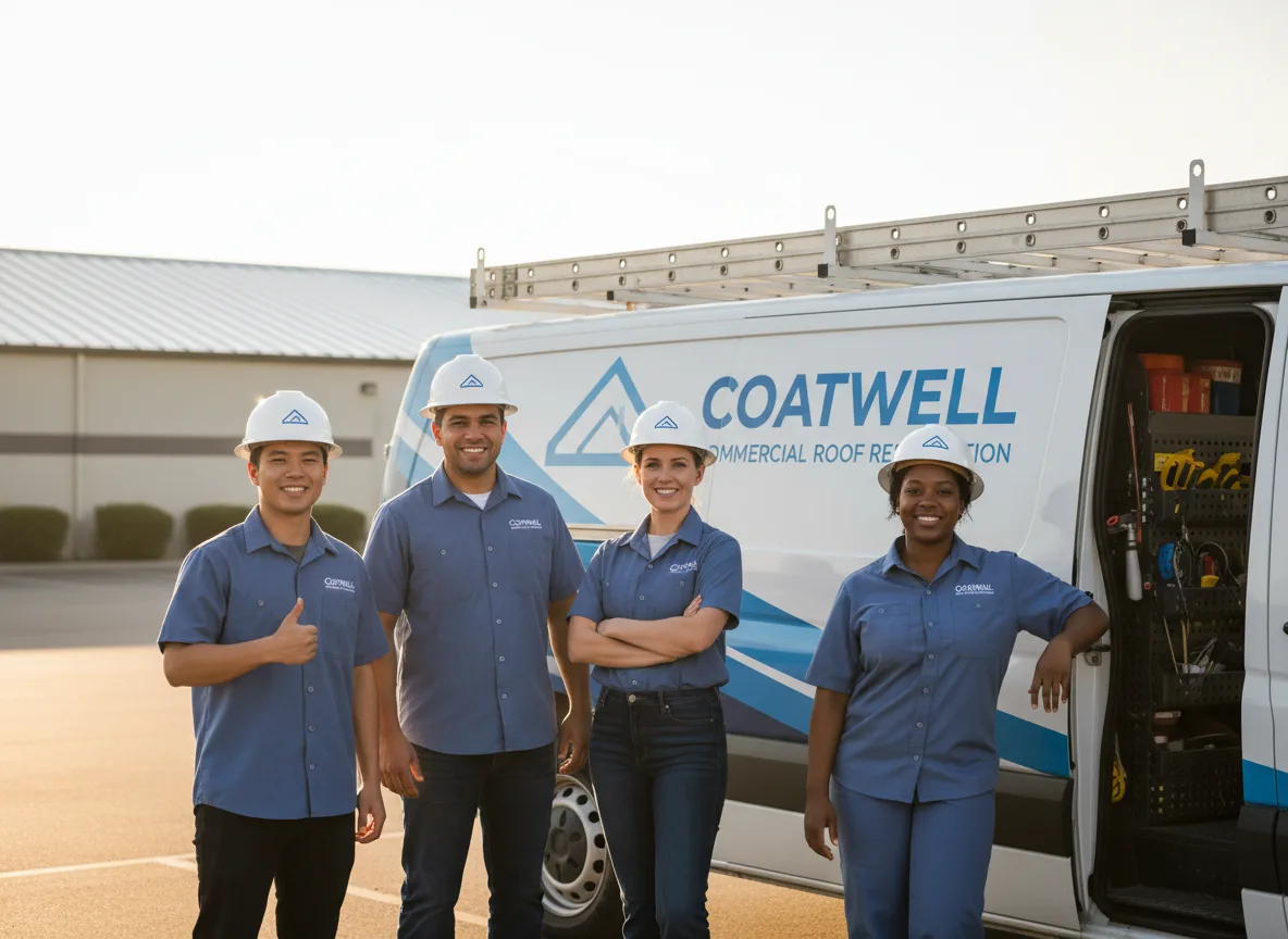 Commercial roof coating company in Burt Lake, MI